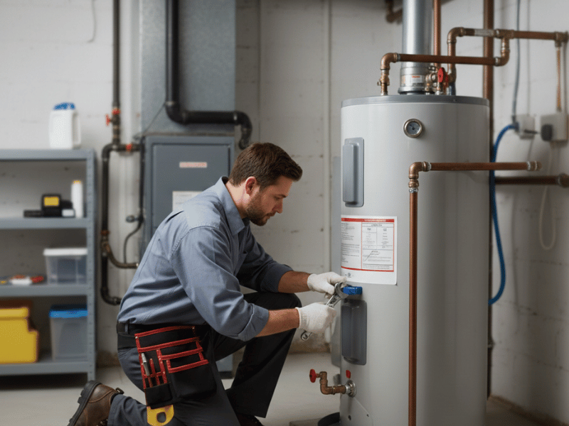 Water heater repair and installation service