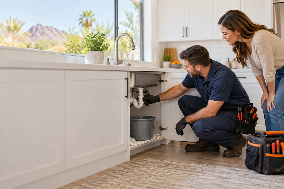 Emergency plumber Phoenix AZ for urgent plumbing help and nationwide connections